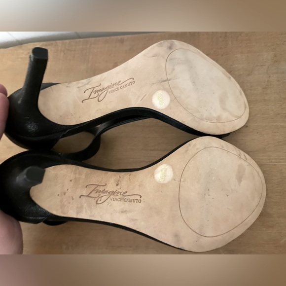 Vince Camuto Imagine Open Toe Black Heels — Women’s 7.5 — Worn only once - Picture 15 of 16